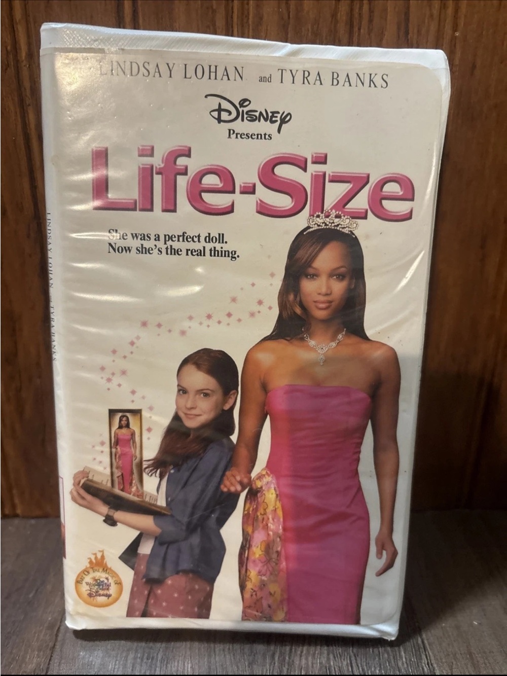 Disney Life-Size VHS - Pink and White Cover